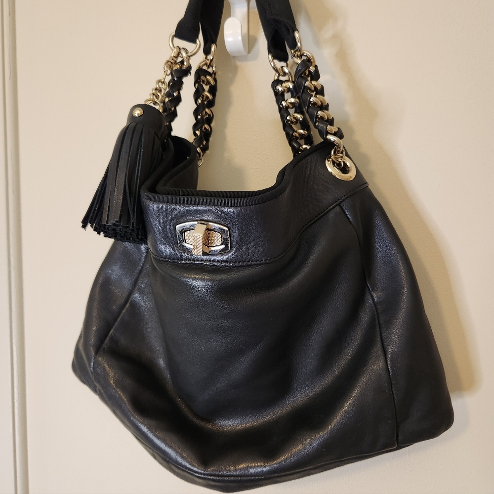 Ann Taylor Black Leather Women's Bag